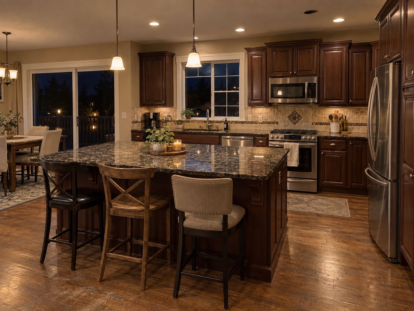 Kitchen before remodel