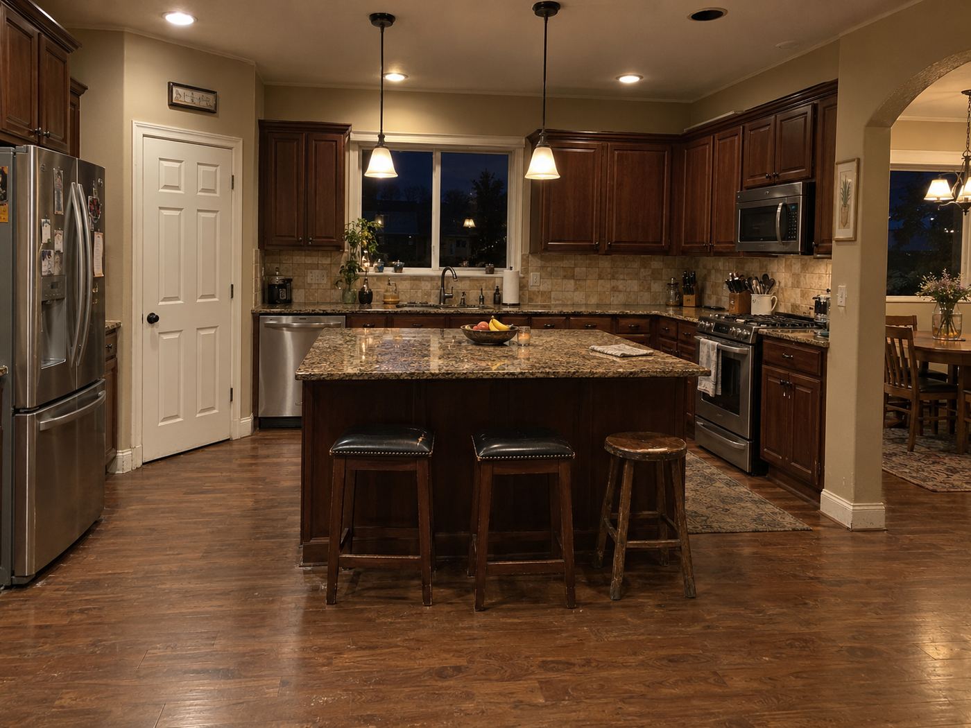 Kitchen before remodel
