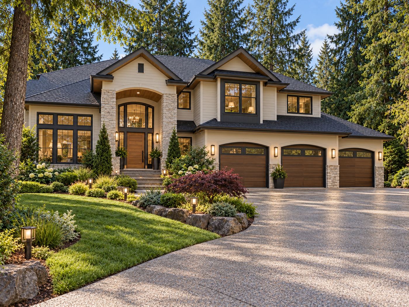 Contemporary home exterior