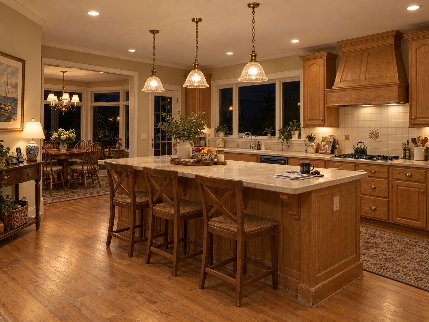 Kitchen before remodel