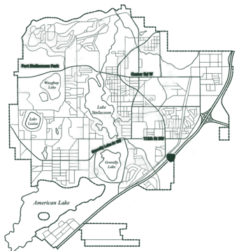 Lakewood street map